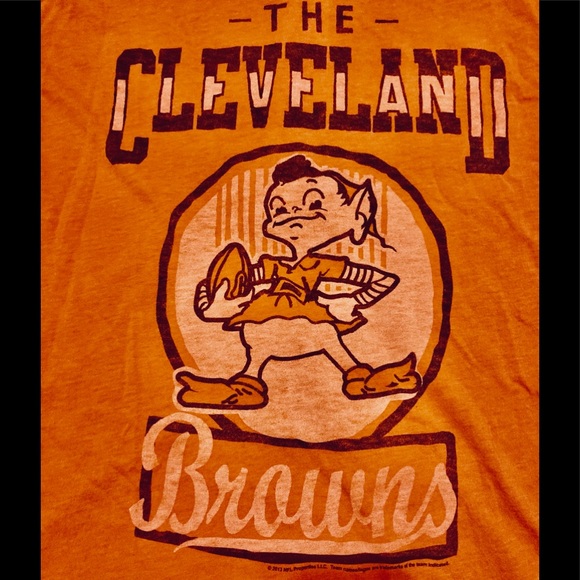 🆕🏈JUNKFOOD VINTAGE CLEVELAND BROWNS🏈🆕 - Picture 4 of 10